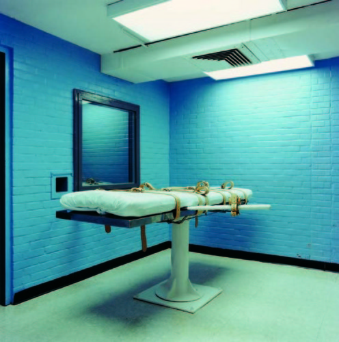 Lethal Injection Chamber, Texas State Prison, Huntsville, Texas