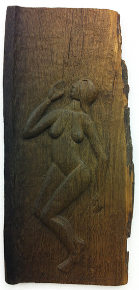 Mooreichenrelief Himmelstänzerin